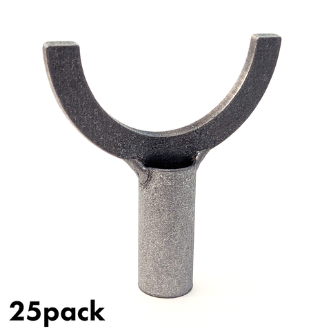 25 PK Concrete Screed Rail Chairs for 2" OD Pipe