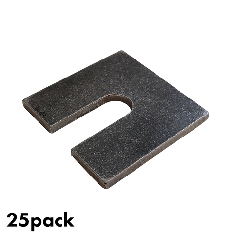 25 PK Rebar Grade Plate for 1/2" Rebar