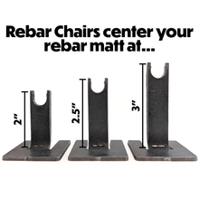 Heavy-Duty Metal Rebar Chair for Concrete Slab
